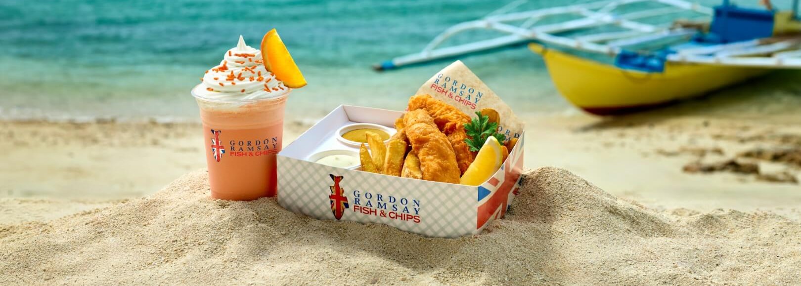 Grodon Ramsay Fish & Chips Cebu Mactan