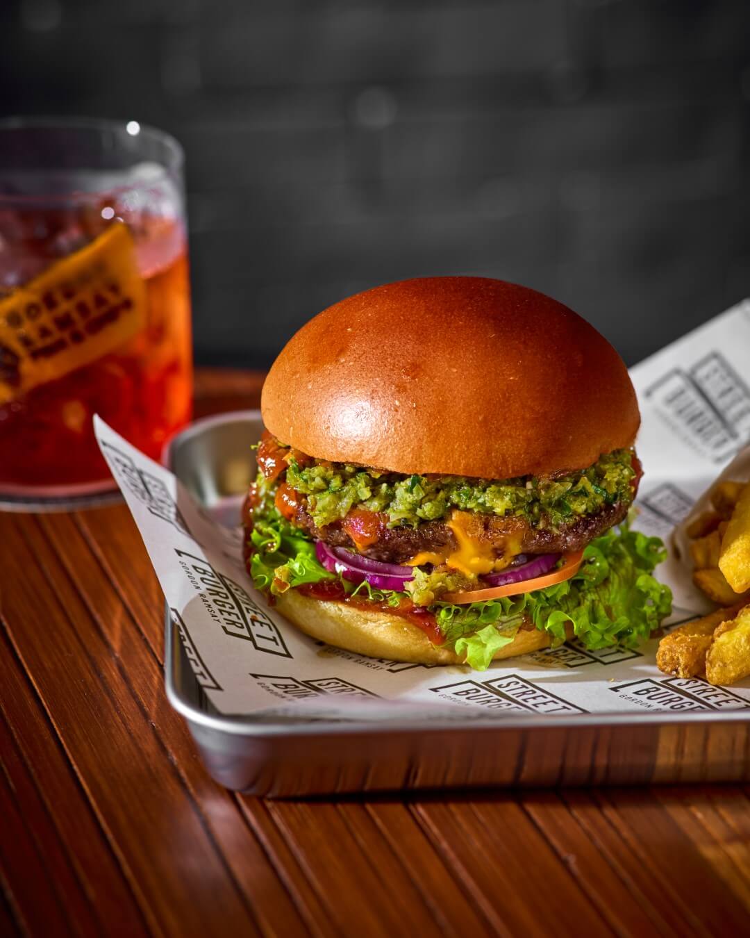 Street Burger Sandwich